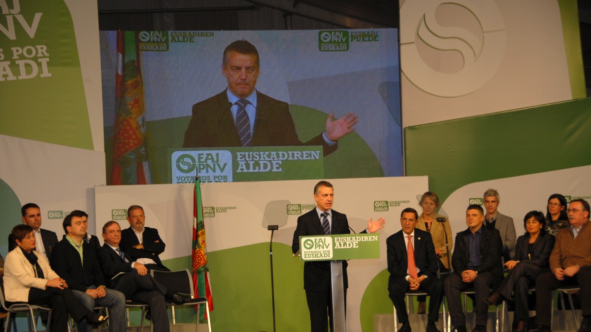Acto político de EAJ-PNV - Elecciones generales - Basauri