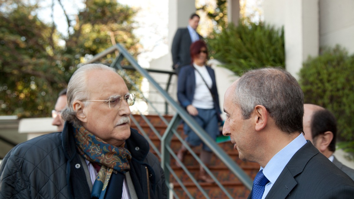 Josu Erkoreka e Iñaki Azkuna. Modelo EAJ-PNV