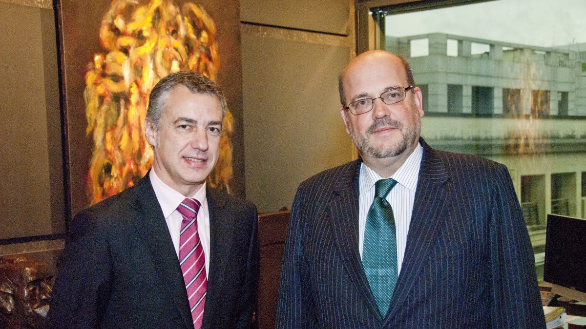 Iñigo Urkullu eta Dr.Rudolf Lennkh, Austriako Enbaxadorea