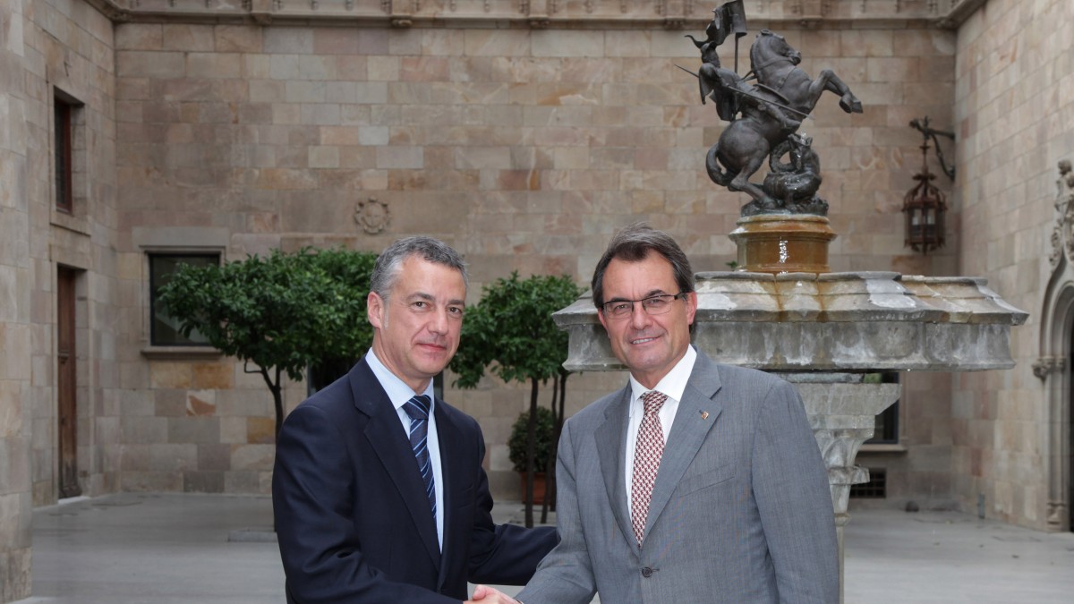 Iñigo Urkullu eta Artur Mas