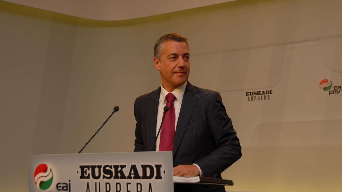 Iñigo Urkullu, presidente del EBB de EAJ-PNV y candidato a lehendakari 
