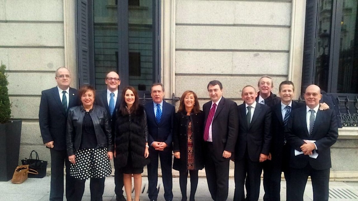EAJ PNVren ordezkaritza Trebiñoari buruzko debatean Madrilen