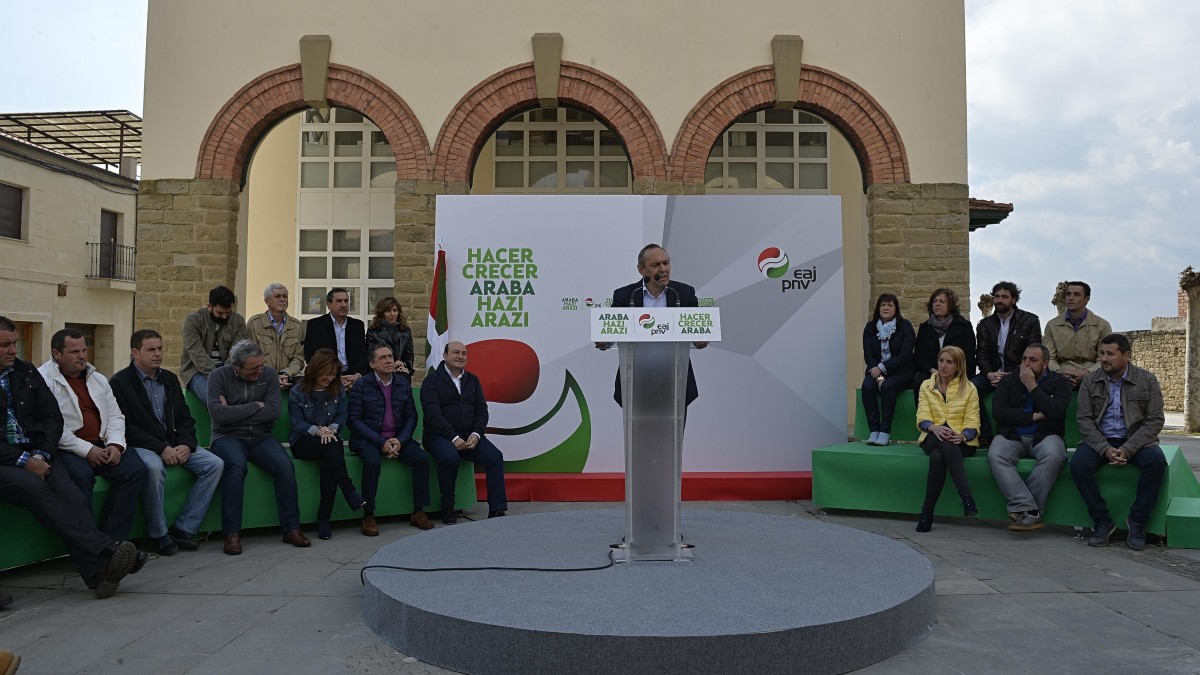 Presentación de las candidaturas de EAJ-PNV de Rioja Alavesa