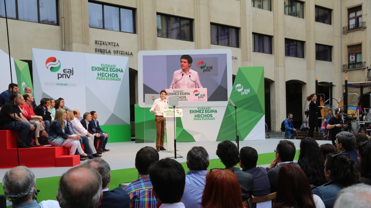 Unai Rementeria, Getxoko mitinean