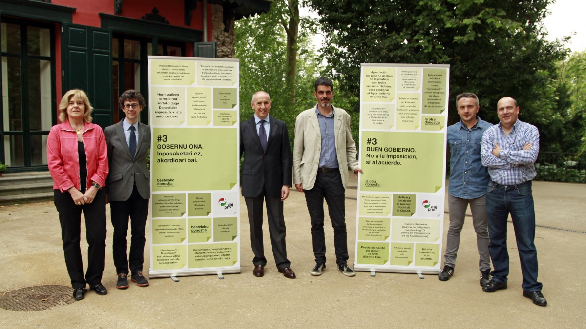 Eneko Goia transformará la gestión de Donostia para convertirla más abierta  y transparente