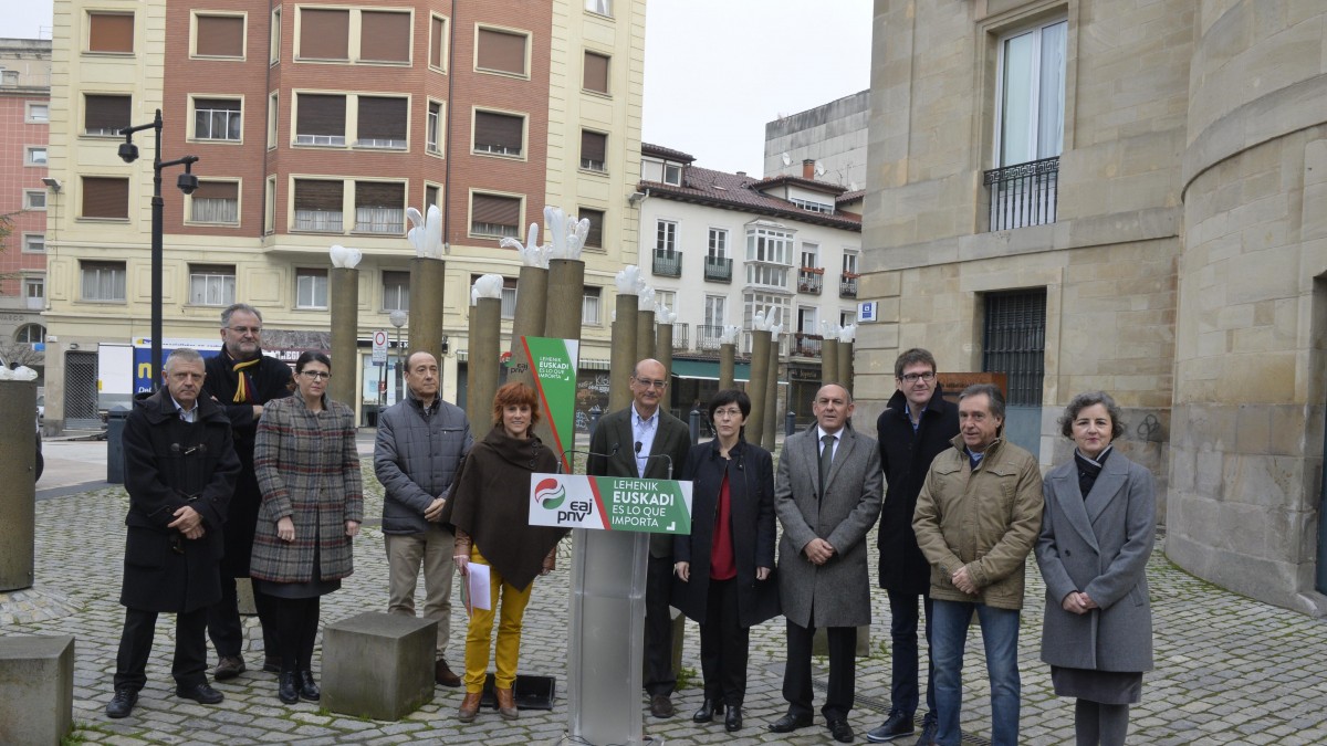 Mikel Legarda, Almudena Otaola. Birzentralizazio ekitaldia