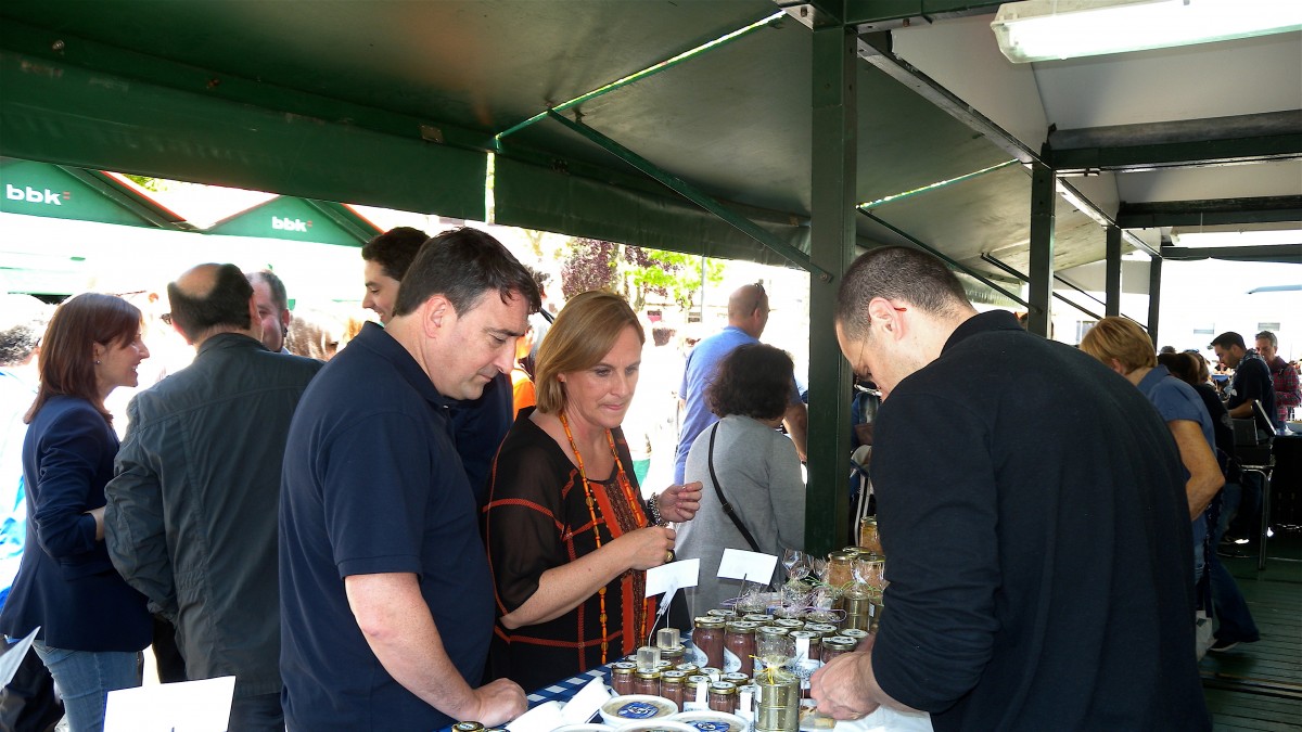 EAJ PNV en el Arrain Azoka 2016, Bermeo