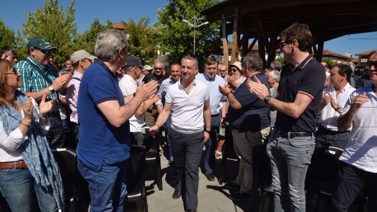 Iñigo Urkullu Arabako Alderdikide Egunean Murgian