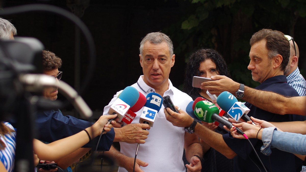 Iñigo Urkullu en Laudio