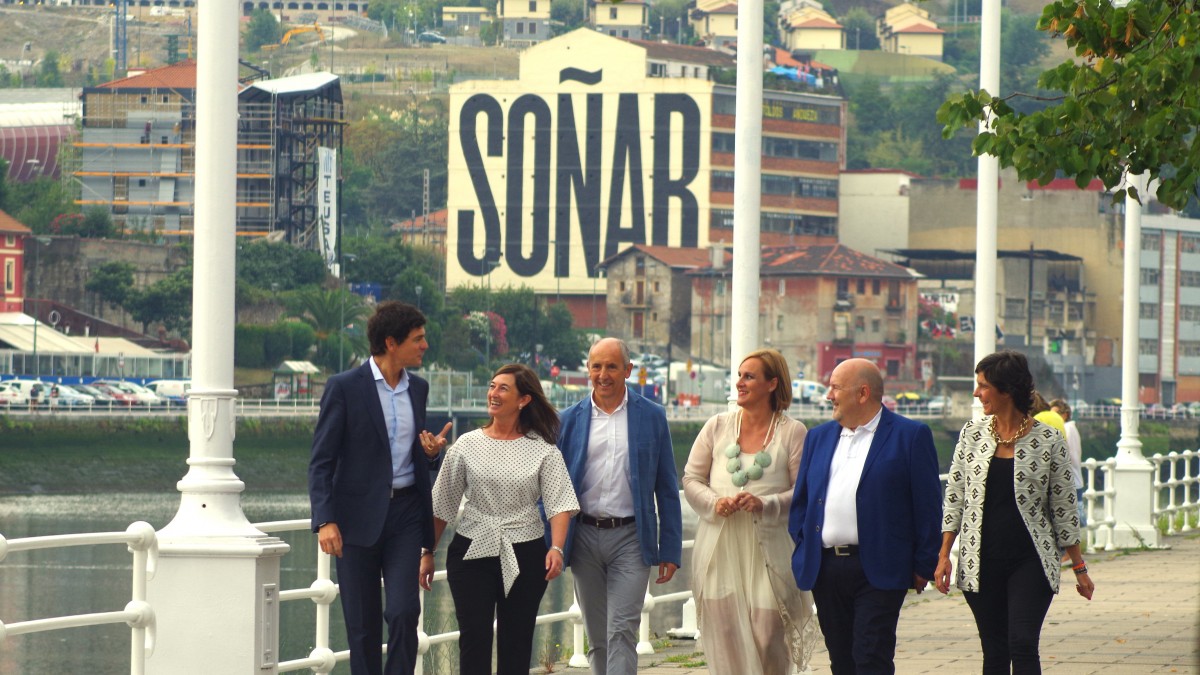 Presentación de la candidatura de Bizkaia