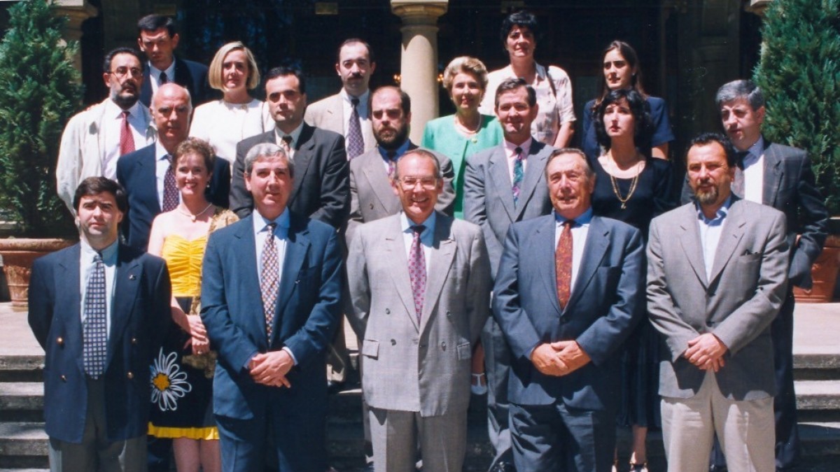 Joseba Leizaola Azpiazu,  1990tik-1998ra Eusko legebiltzarreko presidentea