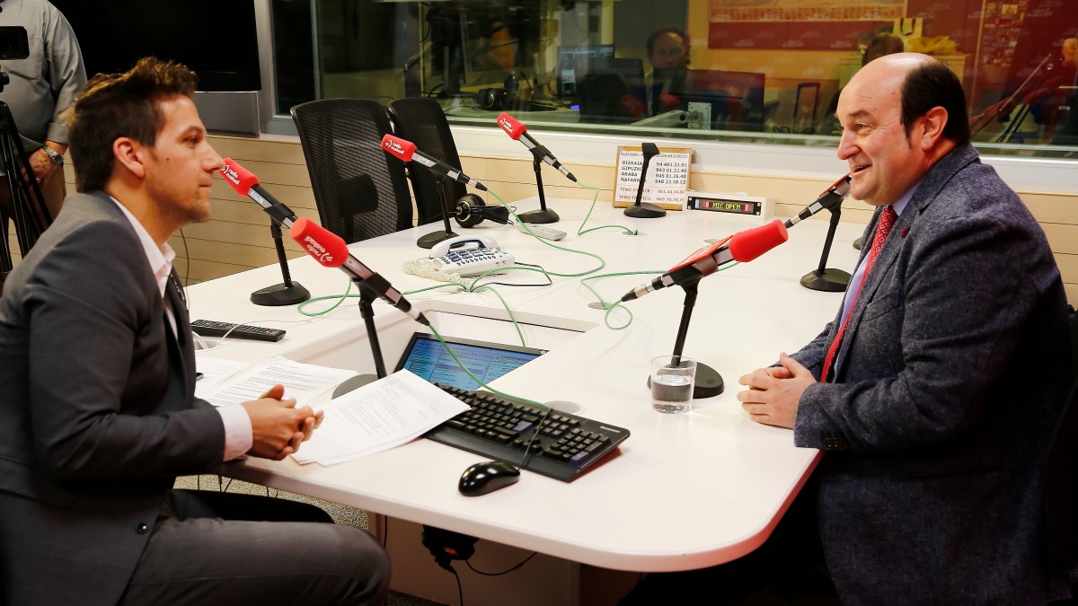Andoni Ortuzar en Boulevard de Radio Euskadi