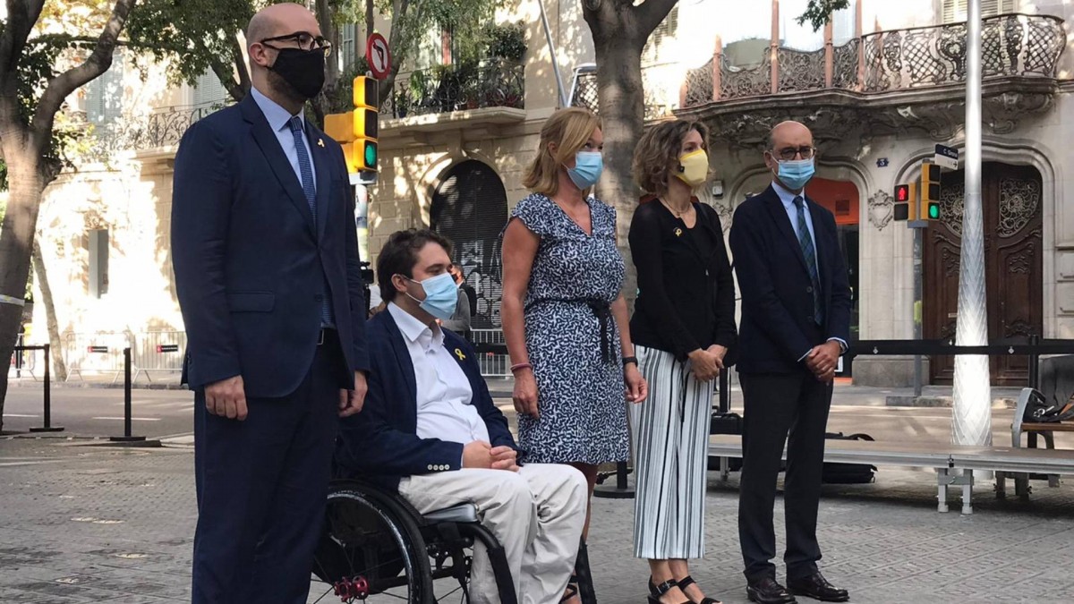 Mikel Legarda representa a EAJ PNV en la Diada 2020