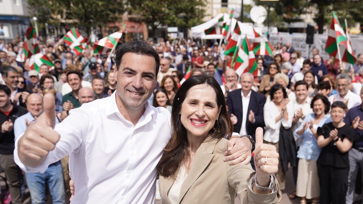 21-A Mitin Donostia. Imanol Pradales, Bakartxo Tejeria