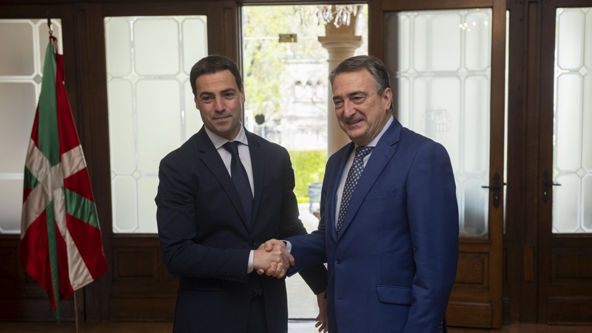 Aitor Esteban-Imanol Pradales Lehendakaria, bilera 