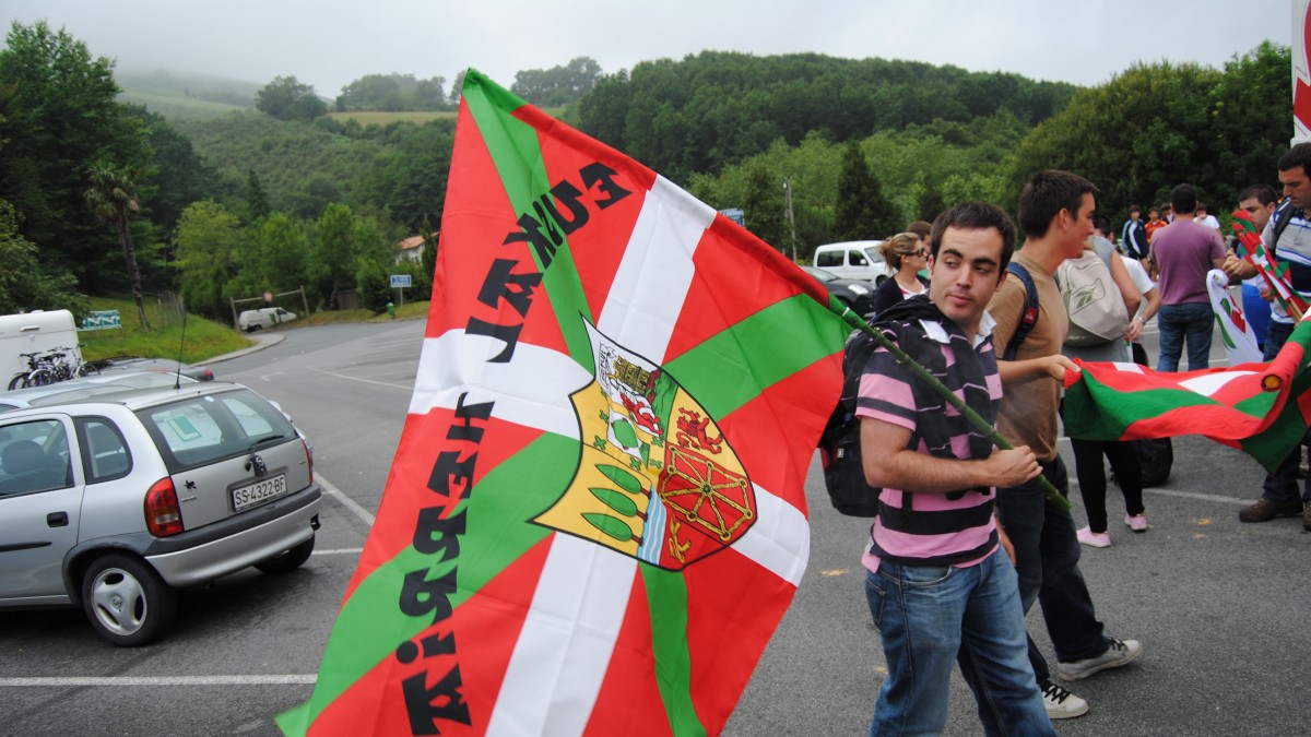 Acto de EAJ-PNB en Larrun