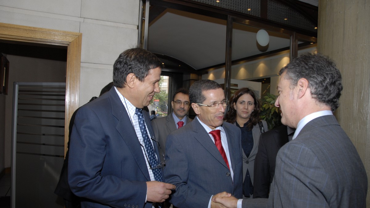 Urkullu se reune con el Ministro marroquí