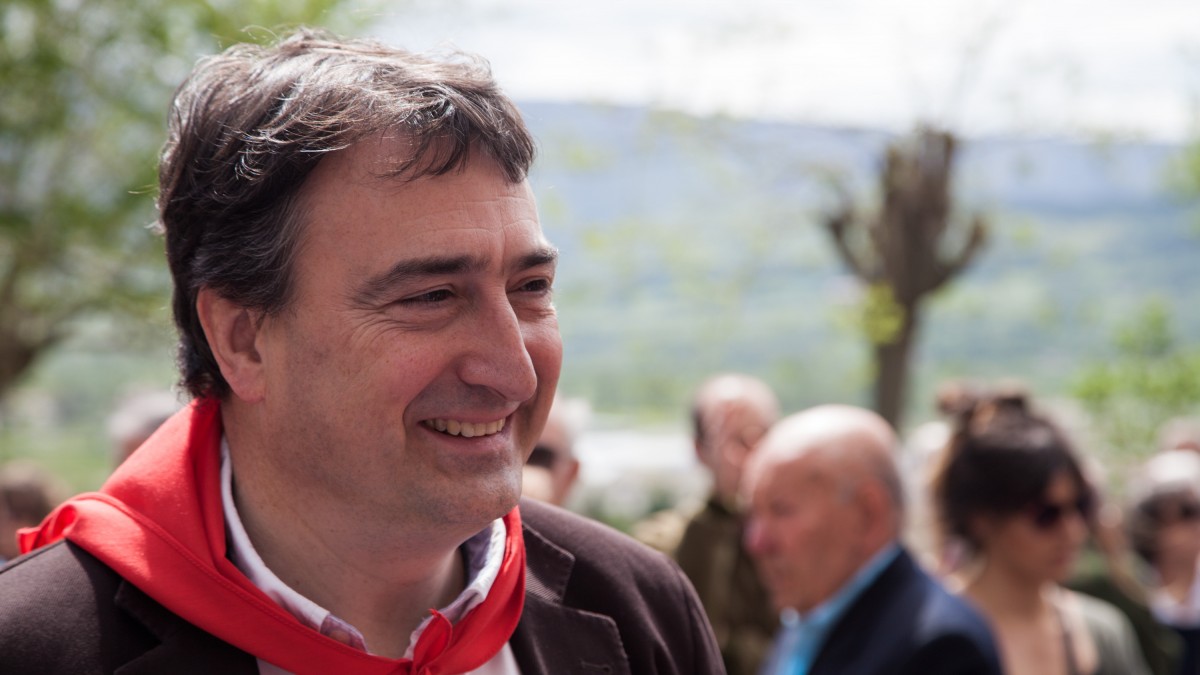 Aitor Esteban en Orduña