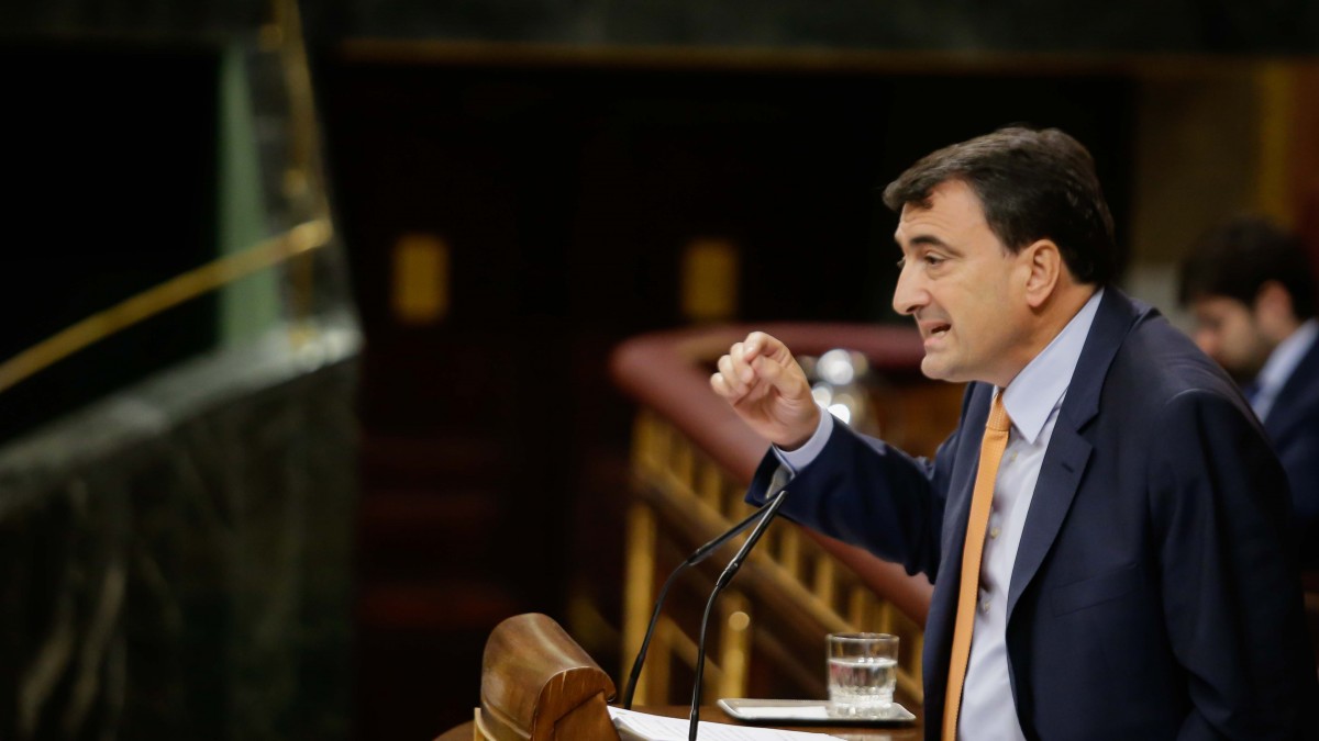 Aitor Estebanen hitzaldia Kongresuan