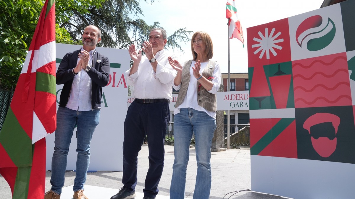 Aitor Estebanek aldarrikatu du EAJ-PNVk indarra baduela “Euskadi ongizate eta autogobernu maila altuagoetara eramaten jarraitzeko