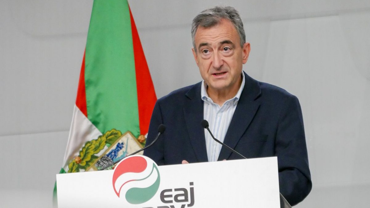 Aitor Esteban, tras la convocatoria electoral: 