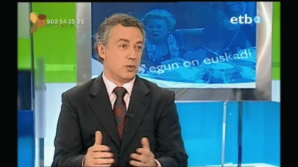 Iñigo Urkullu ETB2ko 
