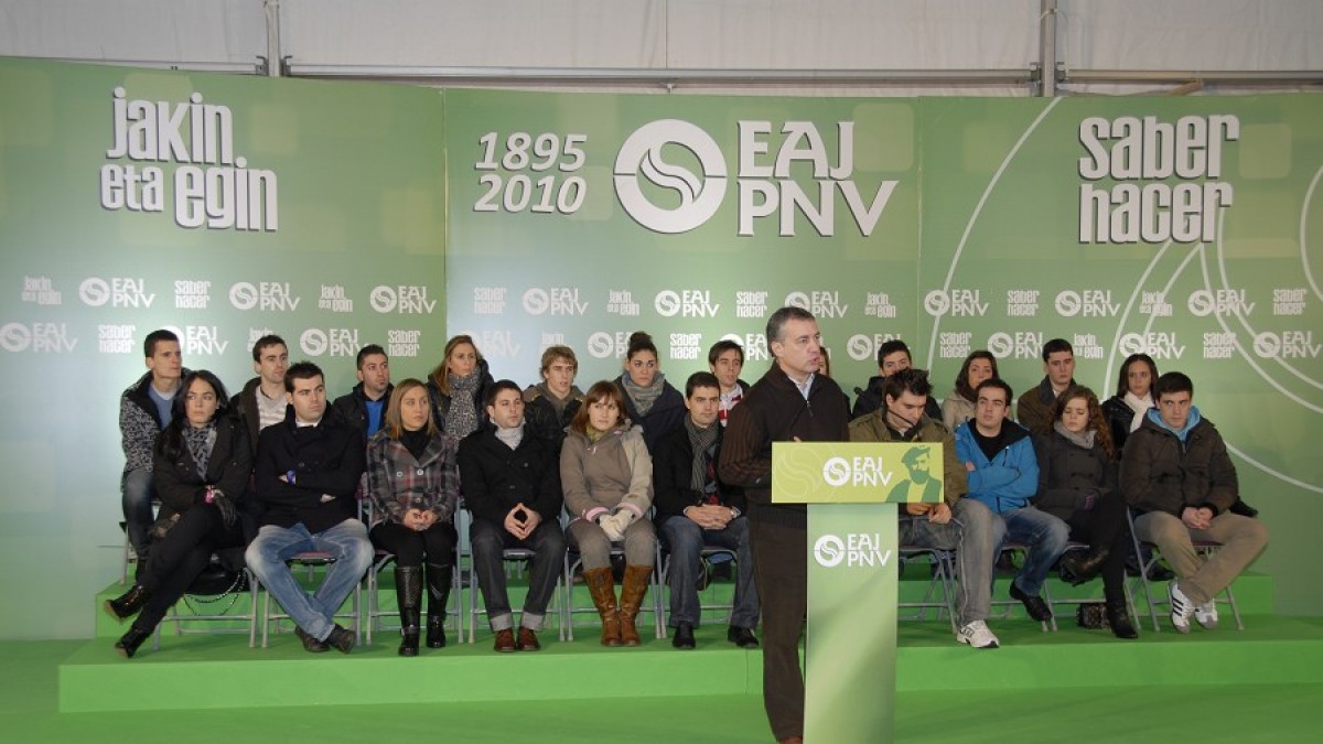 Iñigo Urkullu en Sukarrieta