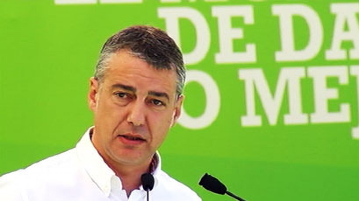 Donostian ekitaldia (Trinitate plaza): Iñigo Urkullu
