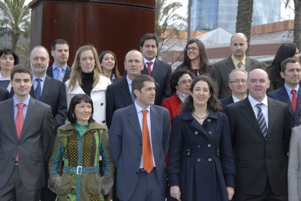 Presentación de candidatos por Bizkaia. Elecciones 2011