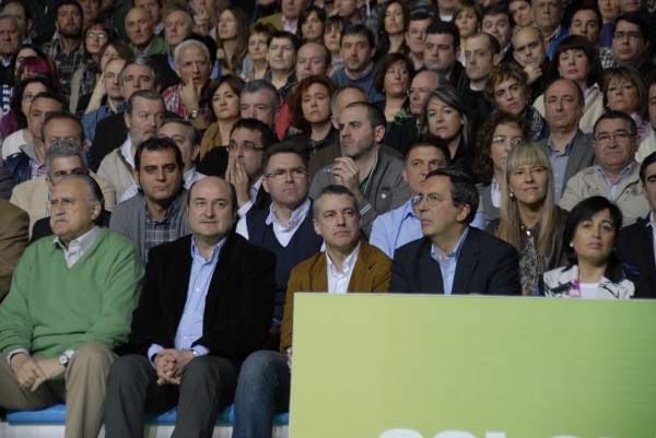 Presentación de candidatos por Bizkaia a las elecciones Municipales y Forales 2011