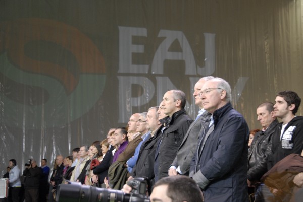 Presentación de candidatos por Bizkaia a las elecciones Municipales y Forales 2011