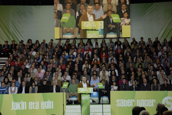 Presentación de candidatos por Bizkaia a las elecciones Municipales y Forales 2011