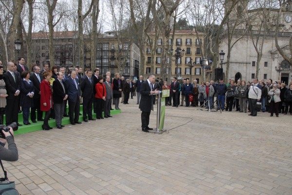 Presentación candidatura Iñaki Azkuna en Bilbao
