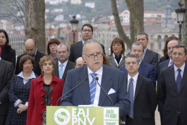 Presentación candidatura Iñaki Azkuna en Bilbao