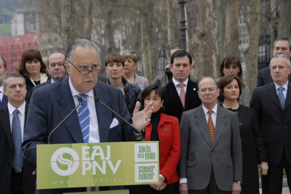 Presentación candidatura Iñaki Azkuna en Bilbao