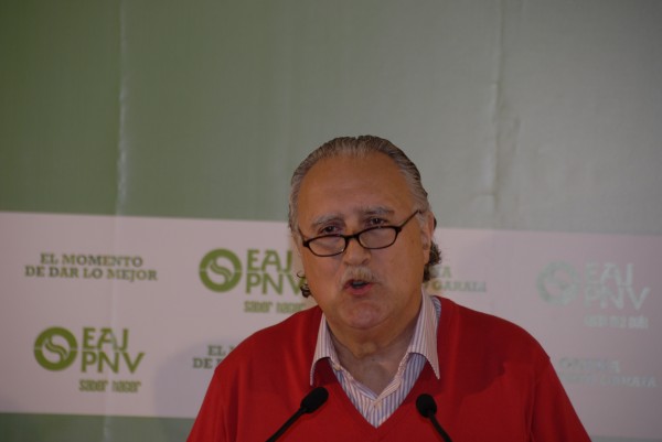 Iñaki Azkuna, candidato de EAJ-PNV a la alcaldía de Bilbao
