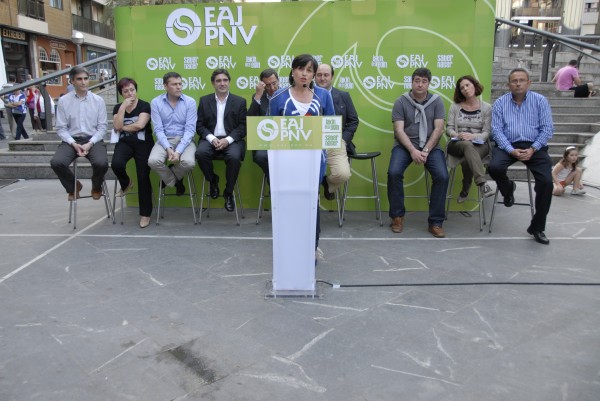 Acto de presentación de candidatos del Txorierri en Astrabudua