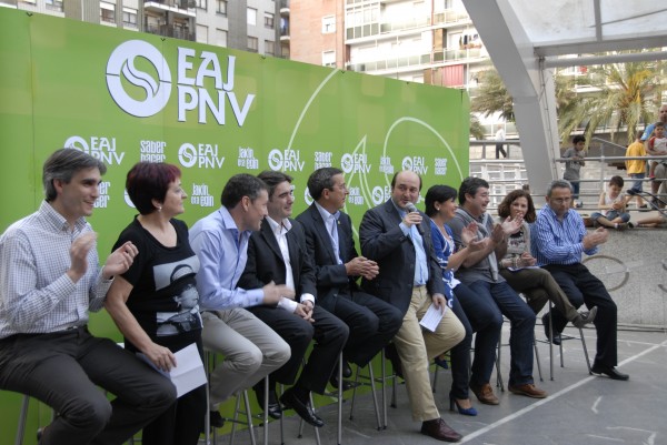 Acto de presentación de candidatos del Txorierri en Astrabudua