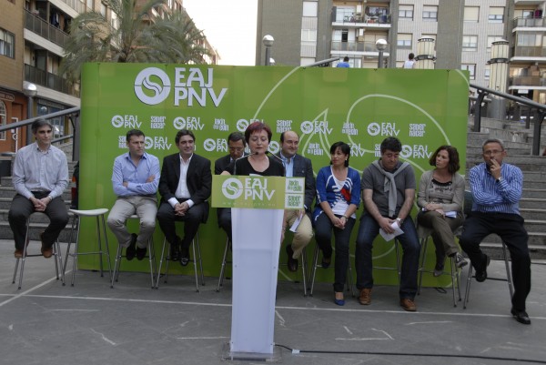 Acto de presentación de candidatos del Txorierri en Astrabudua