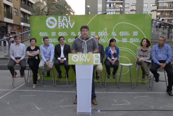 Acto de presentación de candidatos del Txorierri en Astrabudua