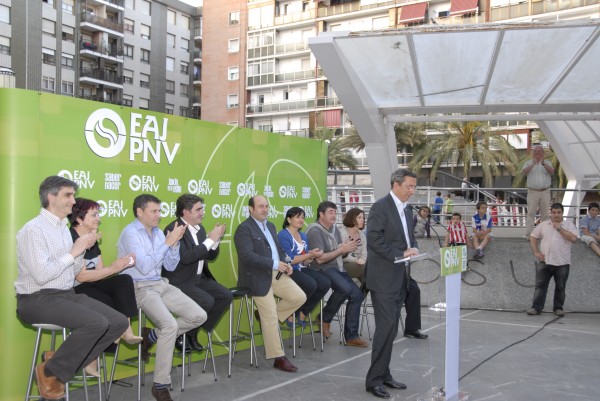 Acto de presentación de candidatos del Txorierri en Astrabudua