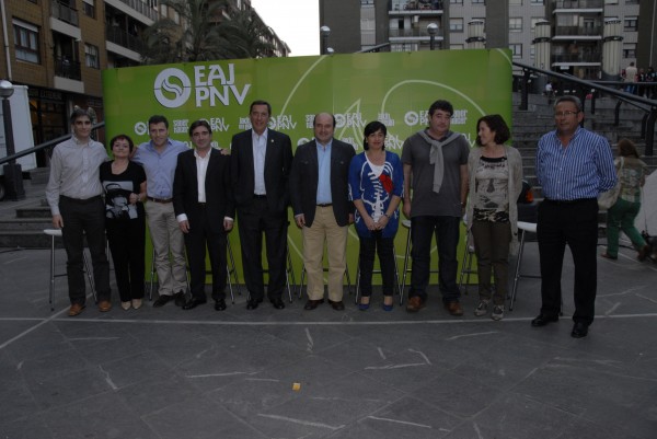 Acto de presentación de candidatos del Txorierri en Astrabudua