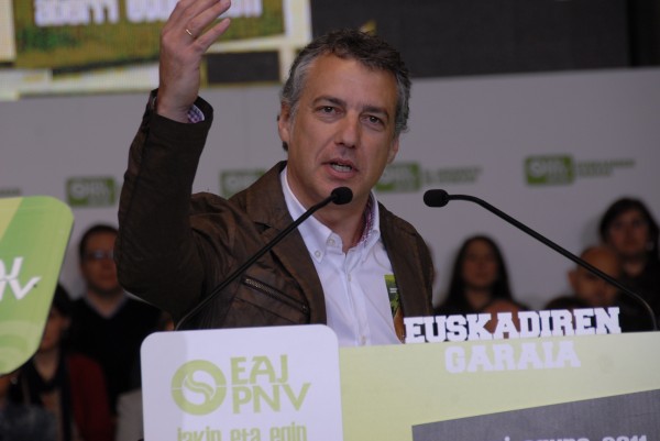 Urkullu en el Aberri Eguna