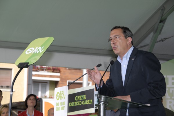 Mitin en Getxo