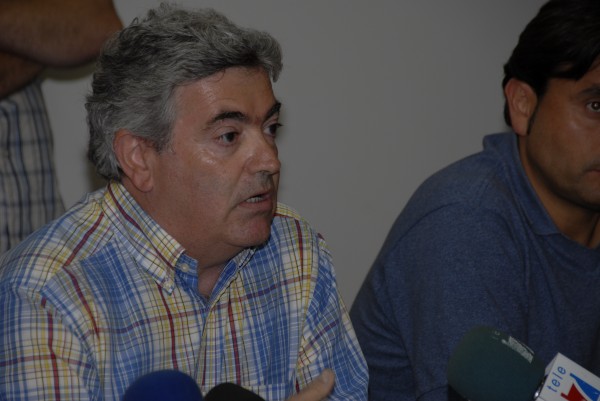 Rueda de prensa en Ortuella