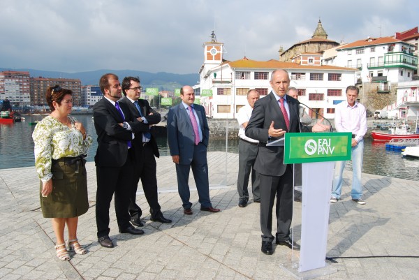 Josu Erkoreka en Bermeo