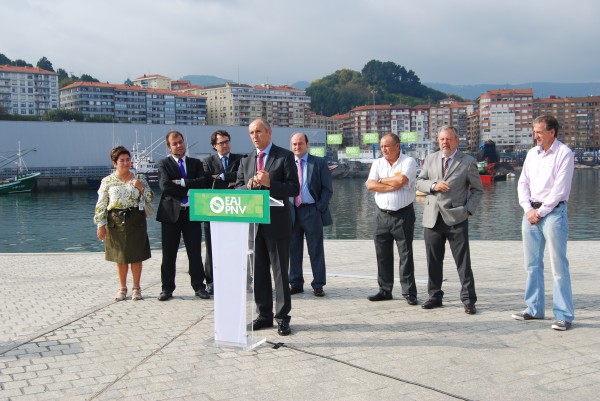 Josu Erkoreka en Bermeo