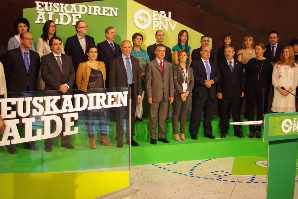 Elecciones Generales 2011: Presentación de candidatos de EAJ-PNV