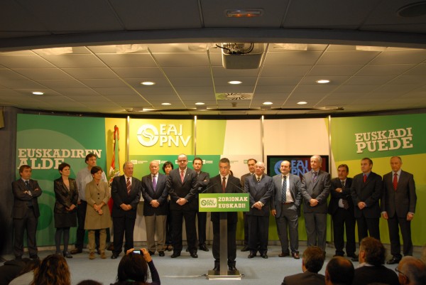 Iñigo Urkullu. Declaración EBB de EAJ-PNV ante el cese definitivo de ETA