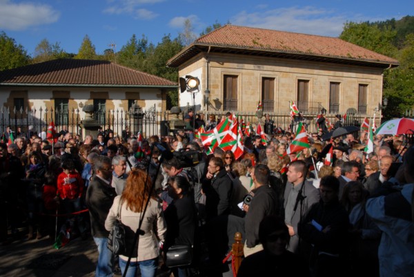 Acto en Gernika-Lumo - Euskadi, Nación Europea